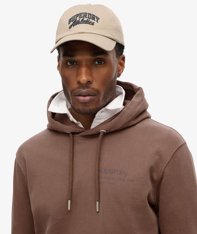 Core Logo City Loose Fit Hoodie
