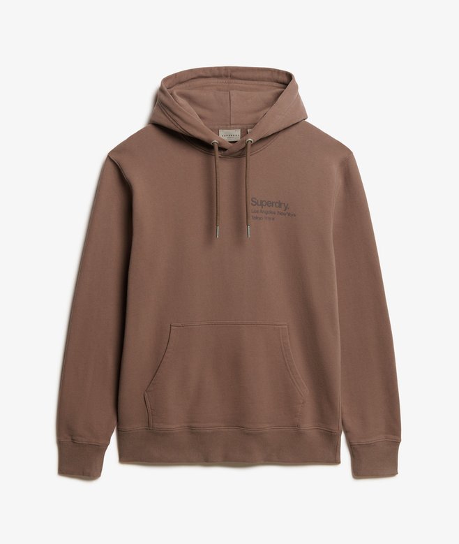 Core Logo City Loose Fit Hoodie