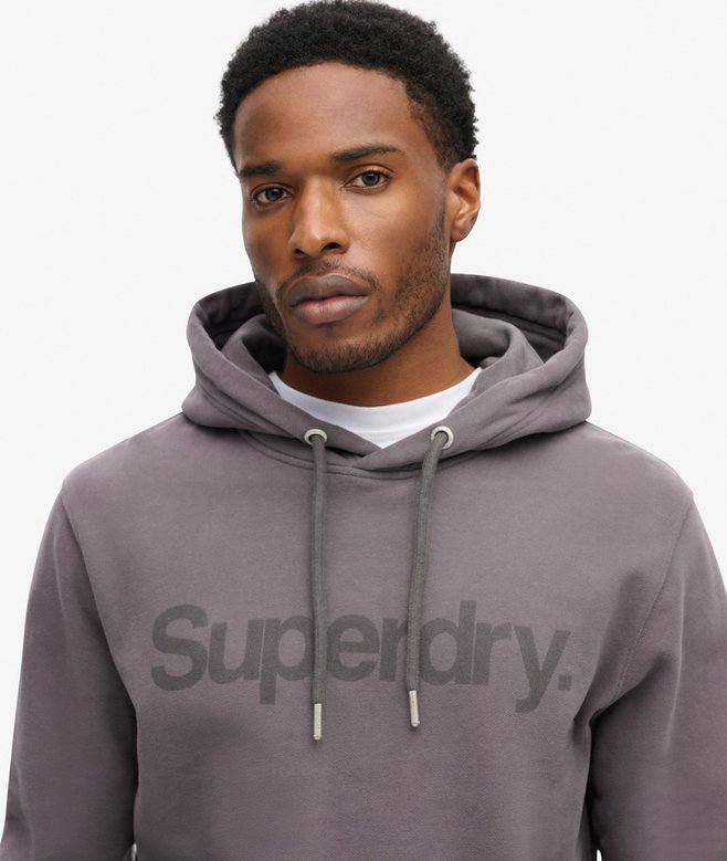 Core Logo City Loose Fit Hoodie