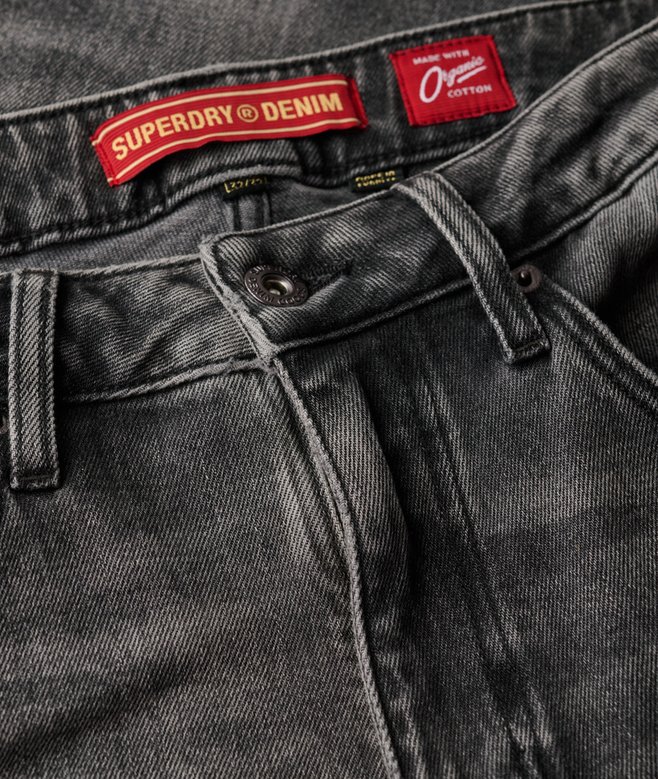 Organic Cotton Vintage Slim Straight Jeans