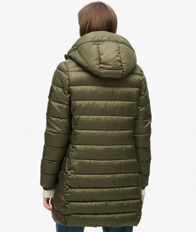 Hooded Fuji Mid Padded Coat