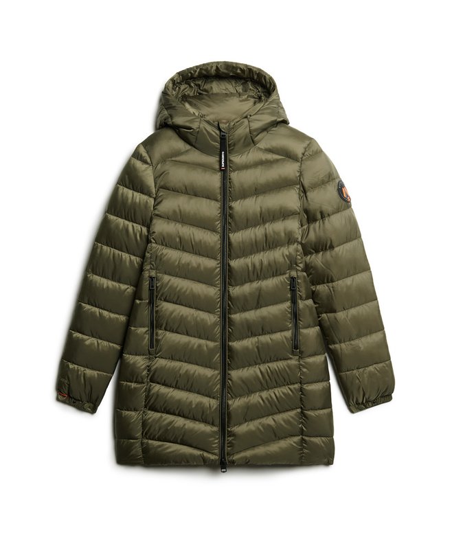 Hooded Fuji Mid Padded Coat