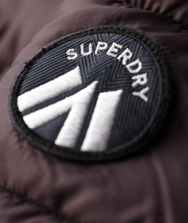 Hooded Fuji Quilted Padded Jacket
