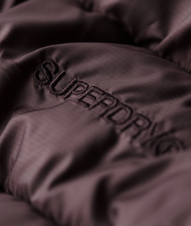 Hooded Fuji Quilted Padded Jacket