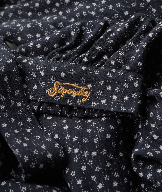 Vintage Tie Front Top