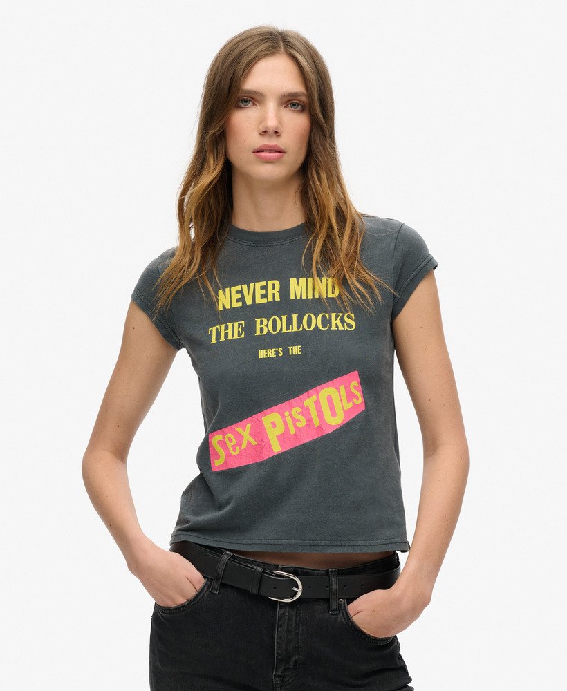 camiseta sex pistols mujer