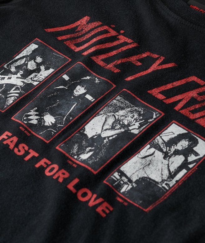 Motley Crue x Superdry Cap Sleeve T-Shirt