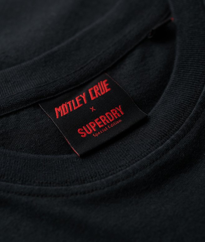 Motley Crue x Superdry Cap Sleeve T-Shirt
