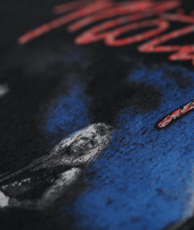 Motley Crue x Superdry Cap Sleeve T-Shirt