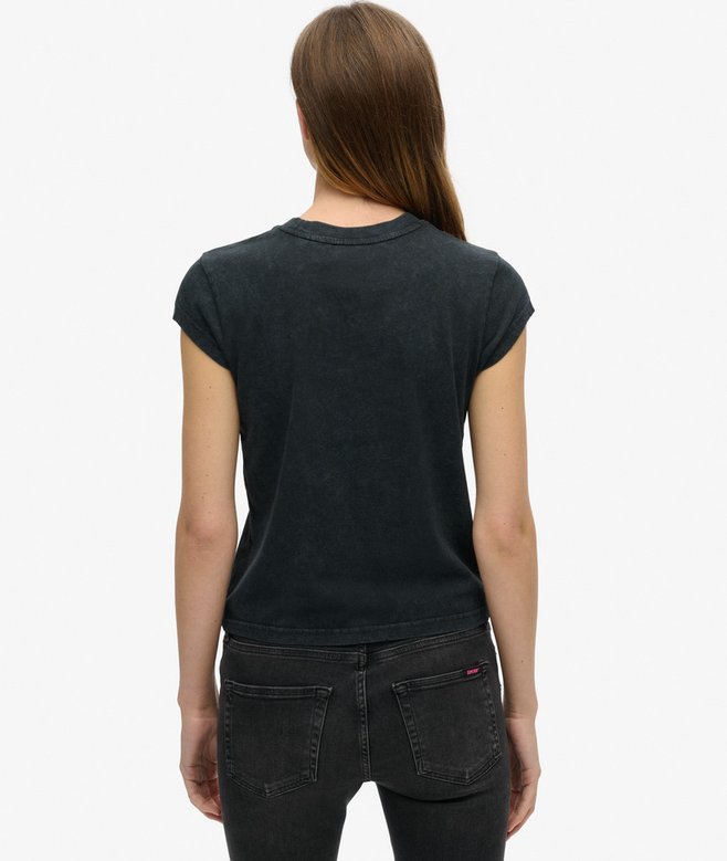 Motley Crue x Superdry Cap Sleeve T-Shirt