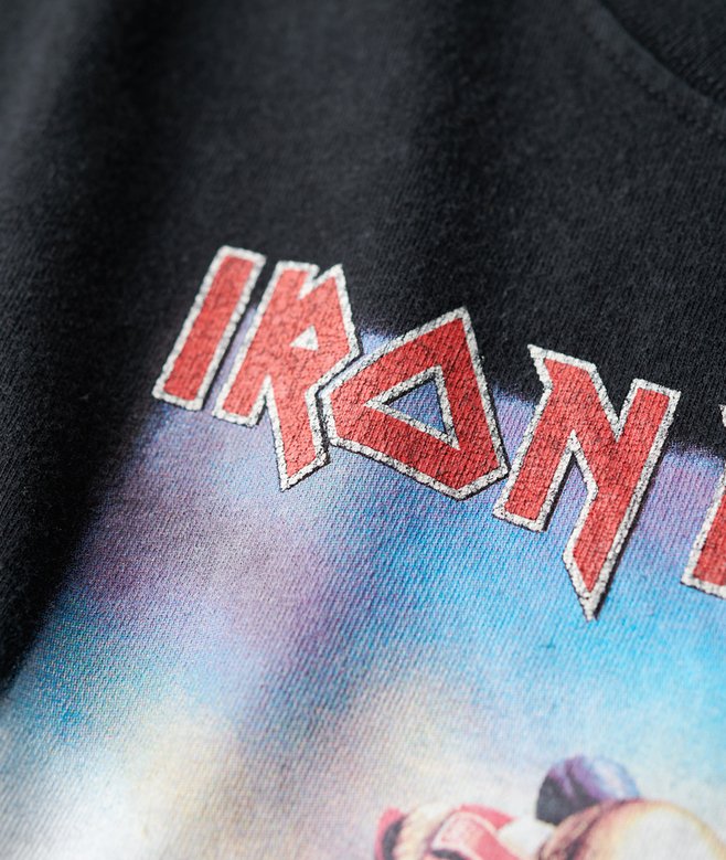 Iron Maiden x Superdry Cap Sleeve Band T-Shirt