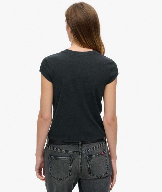 Iron Maiden x Superdry Cap Sleeve Band T-Shirt