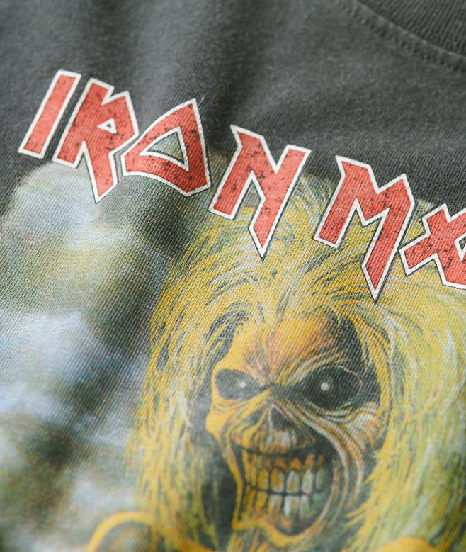 Iron Maiden x Superdry Cap Sleeve Band T-Shirt