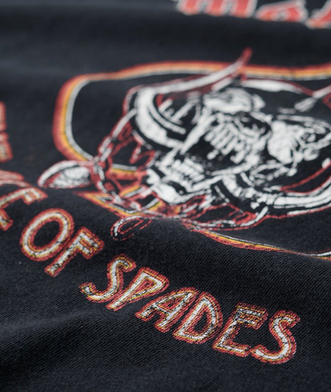 Motörhead x Superdry Cap Sleeve Band T-Shirt