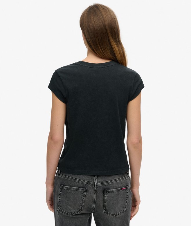 Motörhead x Superdry Cap Sleeve Band T-Shirt