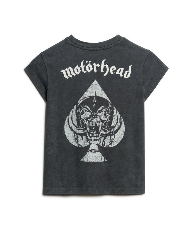 Motörhead x Superdry Cap Sleeve Band T-Shirt