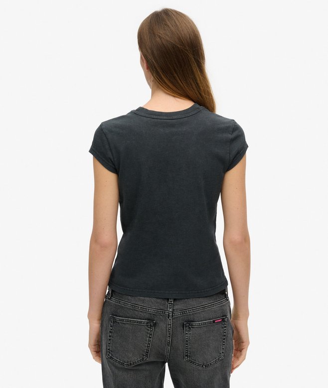 Metallica x Superdry Cap Sleeve Band T-Shirt