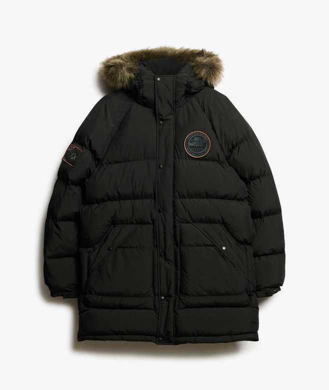 Everest Longline Baffled Parka Jacket