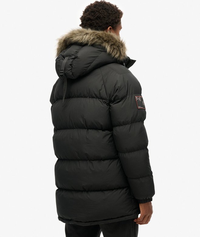 Everest Longline Baffled Parka Jacket