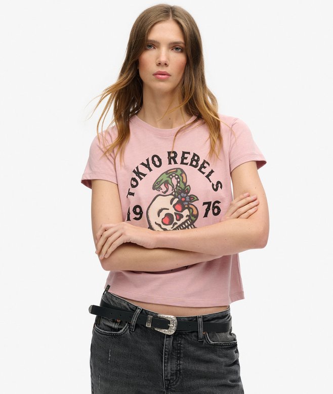 Tattoo Graphic 90s Fit T-Shirt