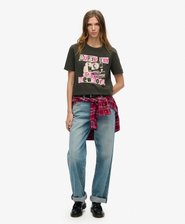 Camiseta de corte holgado Lo-Fi Punk
