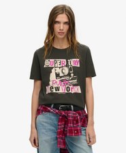 Camiseta de corte holgado Lo-Fi Punk