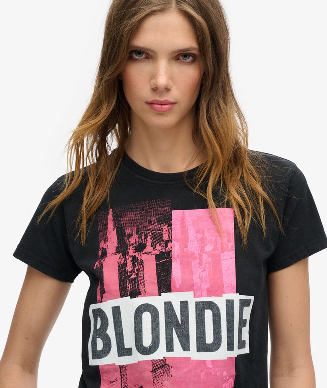 Blondie x Superdry Fitted T-Shirt