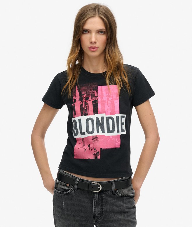 Blondie x Superdry Fitted T-Shirt