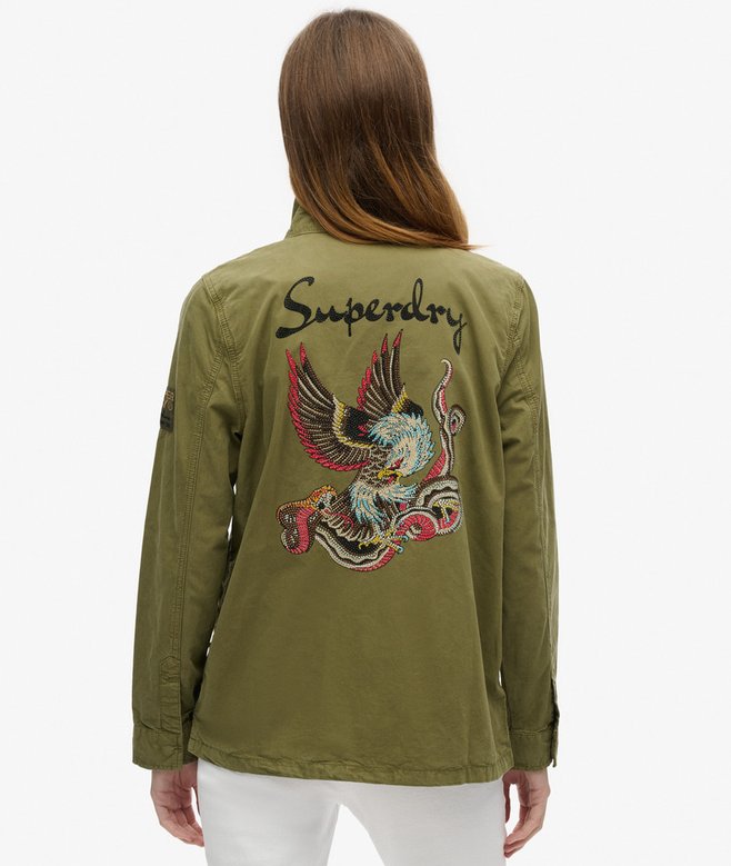 M65 Embellished Military Jacket