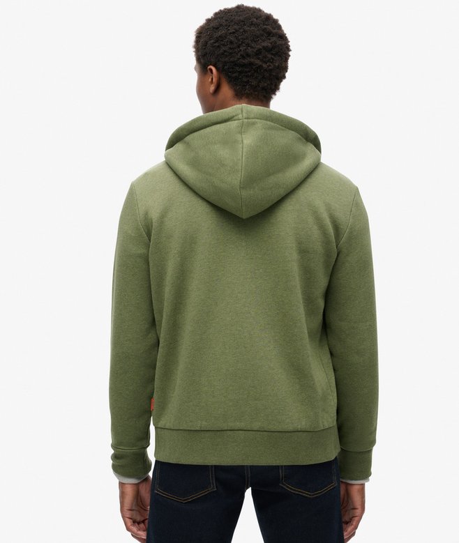 Neon Vintage Logo Graphic Zip Hoodie