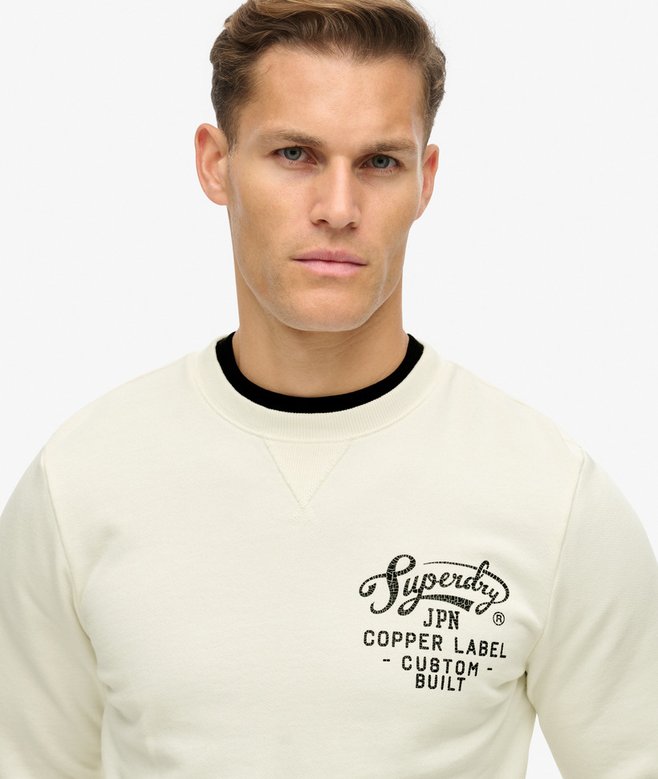 Copper Label Graphic Crew Sweatshirt
