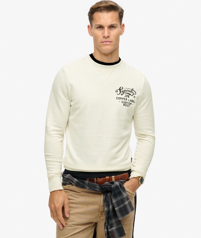 Copper Label Graphic Crew Sweatshirt