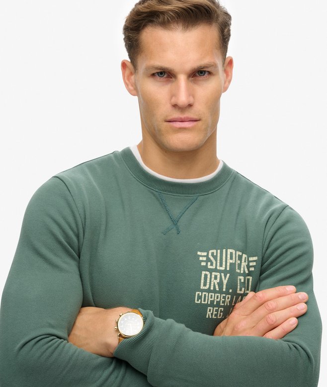 Copper Label Graphic Crew Sweatshirt