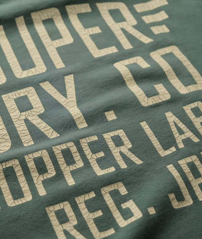 Copper Label Graphic Crew Sweatshirt