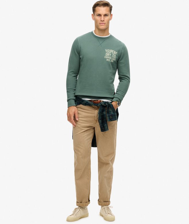 Copper Label Graphic Crew Sweatshirt