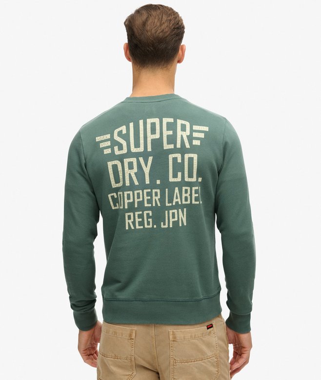 Copper Label Graphic Crew Sweatshirt