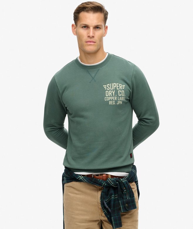 Copper Label Graphic Crew Sweatshirt