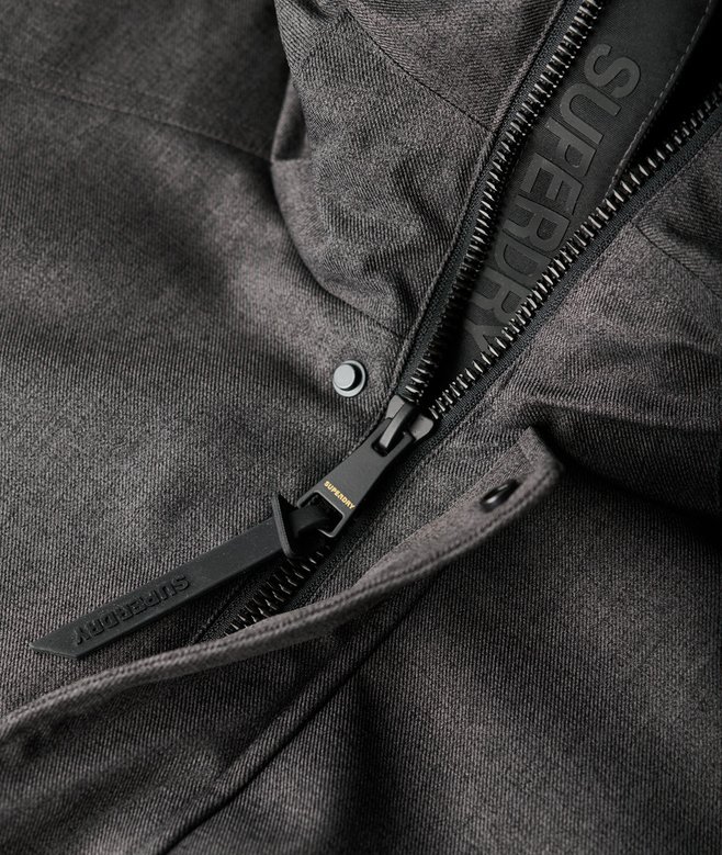 City Tweed Padded Bomber Jacket