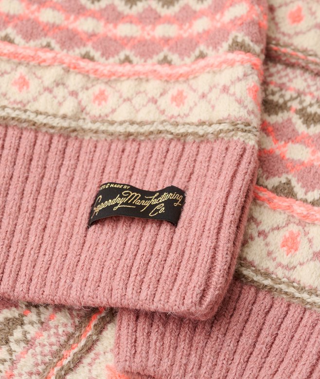 Textured Stripe Pattern Jumper