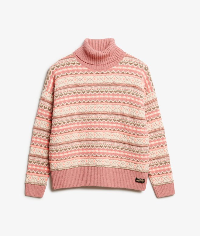 Textured Stripe Pattern Jumper