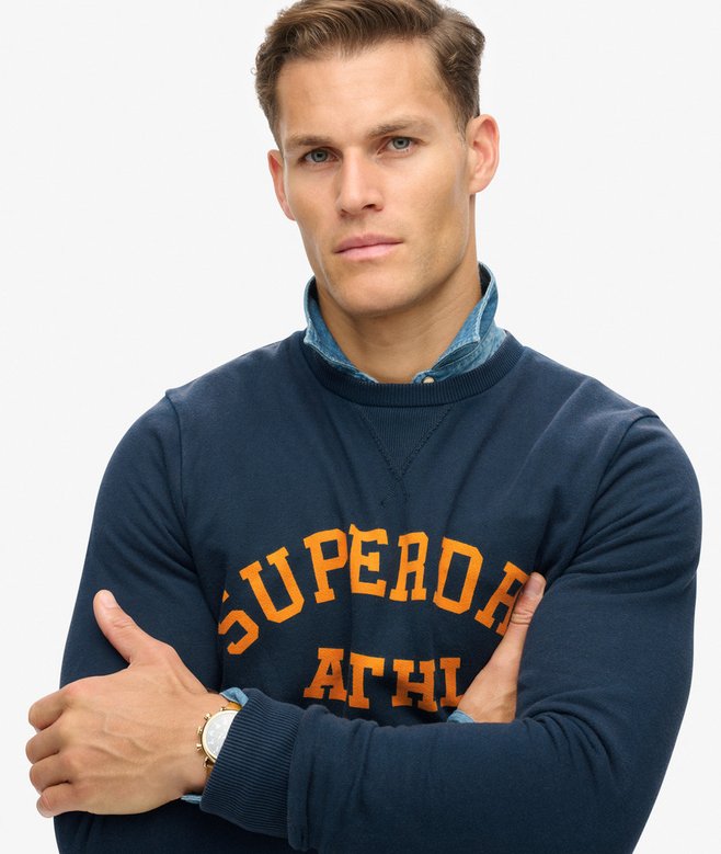 Athletic Printed Sweatshirt
