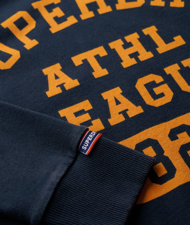 Athletic Printed Sweatshirt