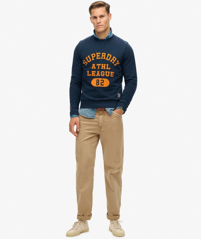 Athletic Printed Sweatshirt