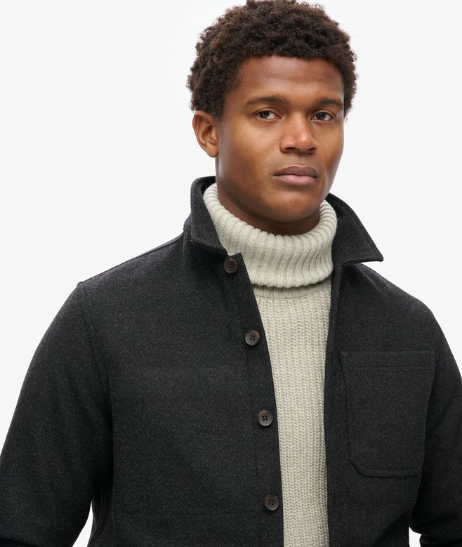 The Merchant Store - Wool Overshirt