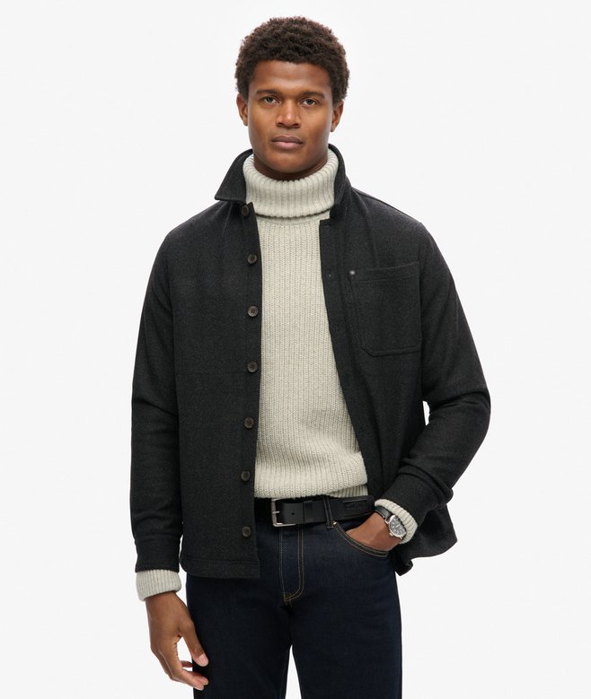 The Merchant Store - Wool Overshirt