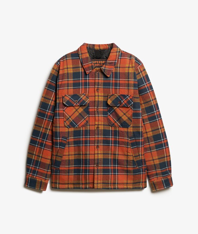 Surplus Check Quilt Overshirt