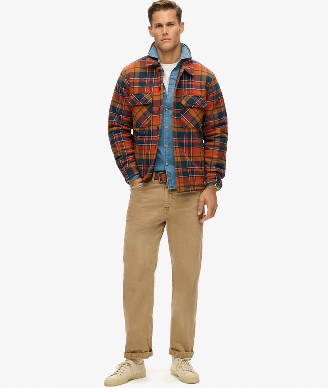 Surplus Check Quilt Overshirt