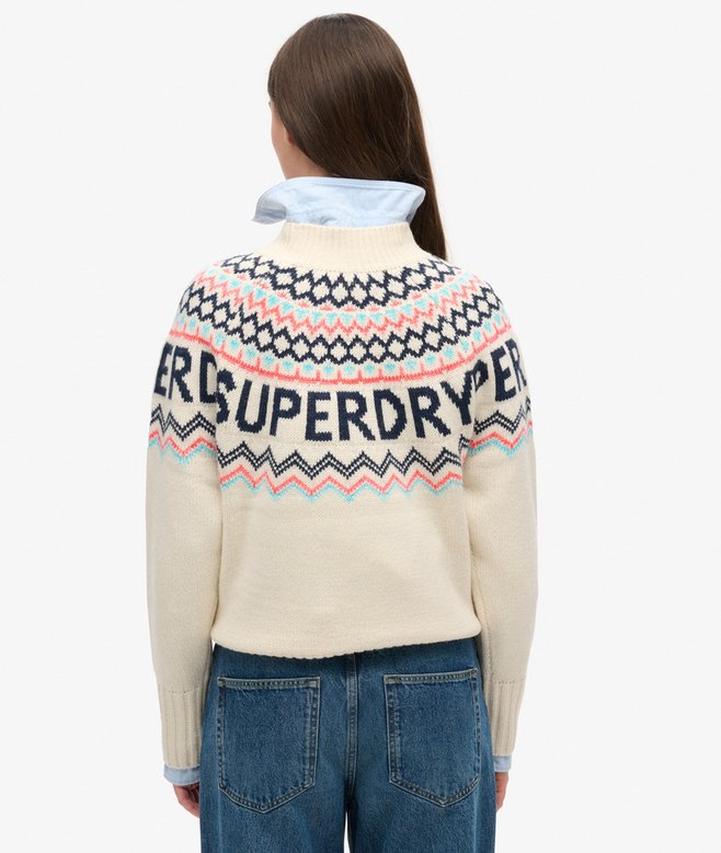 Fairisle Branded Jumper