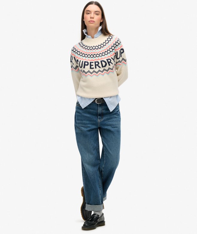 Fairisle Branded Jumper