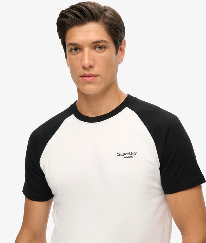Organic Cotton Essential Logo Baseball T-Shirt